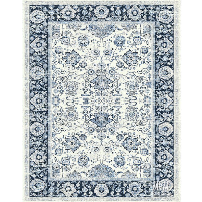 Verona Tribal Blue Runner 80 cm wide | $95 per metre