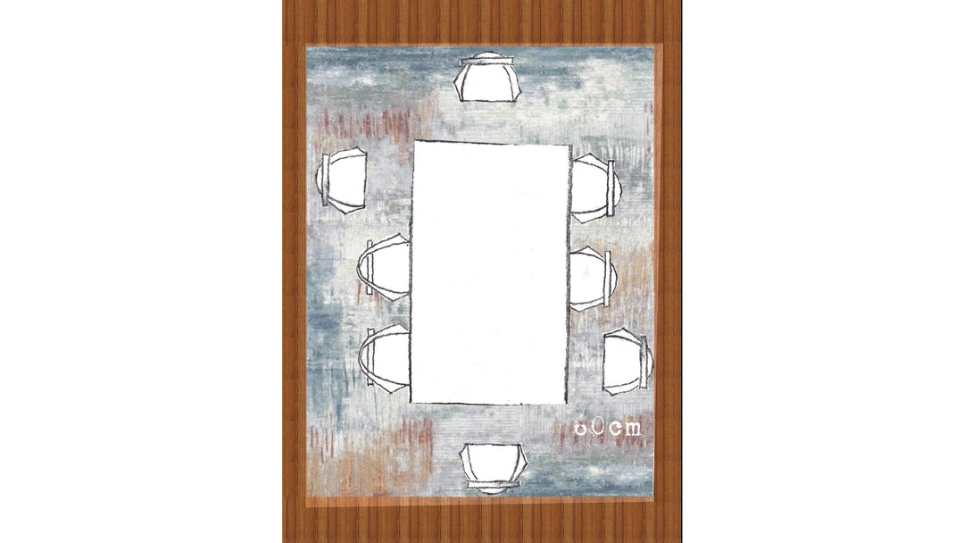 Rug Placement - Under Tables