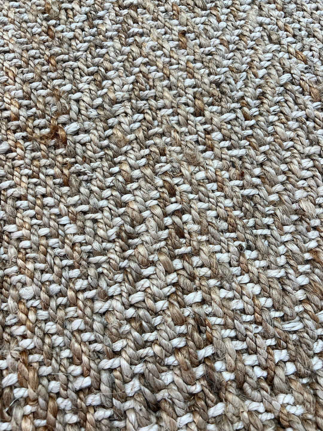 Jute 2 Tone Zig Zag Runner