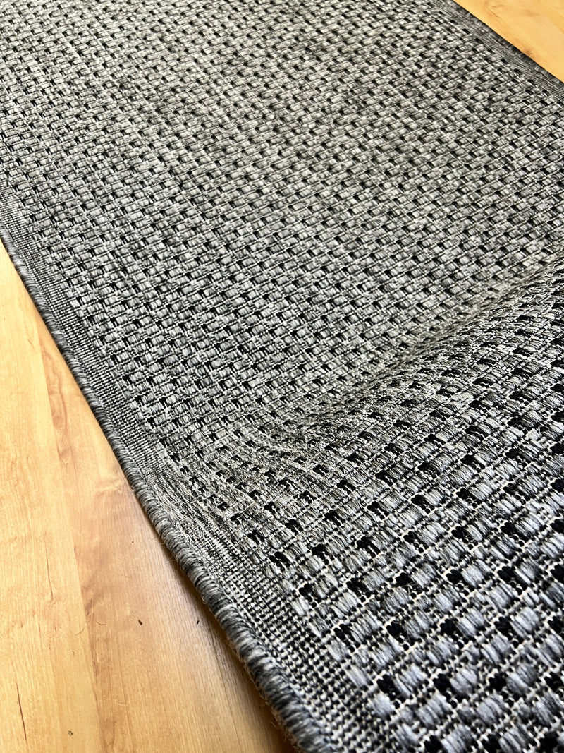 Seaspray Dots Grey Black 67 x 230 cm-zoom-