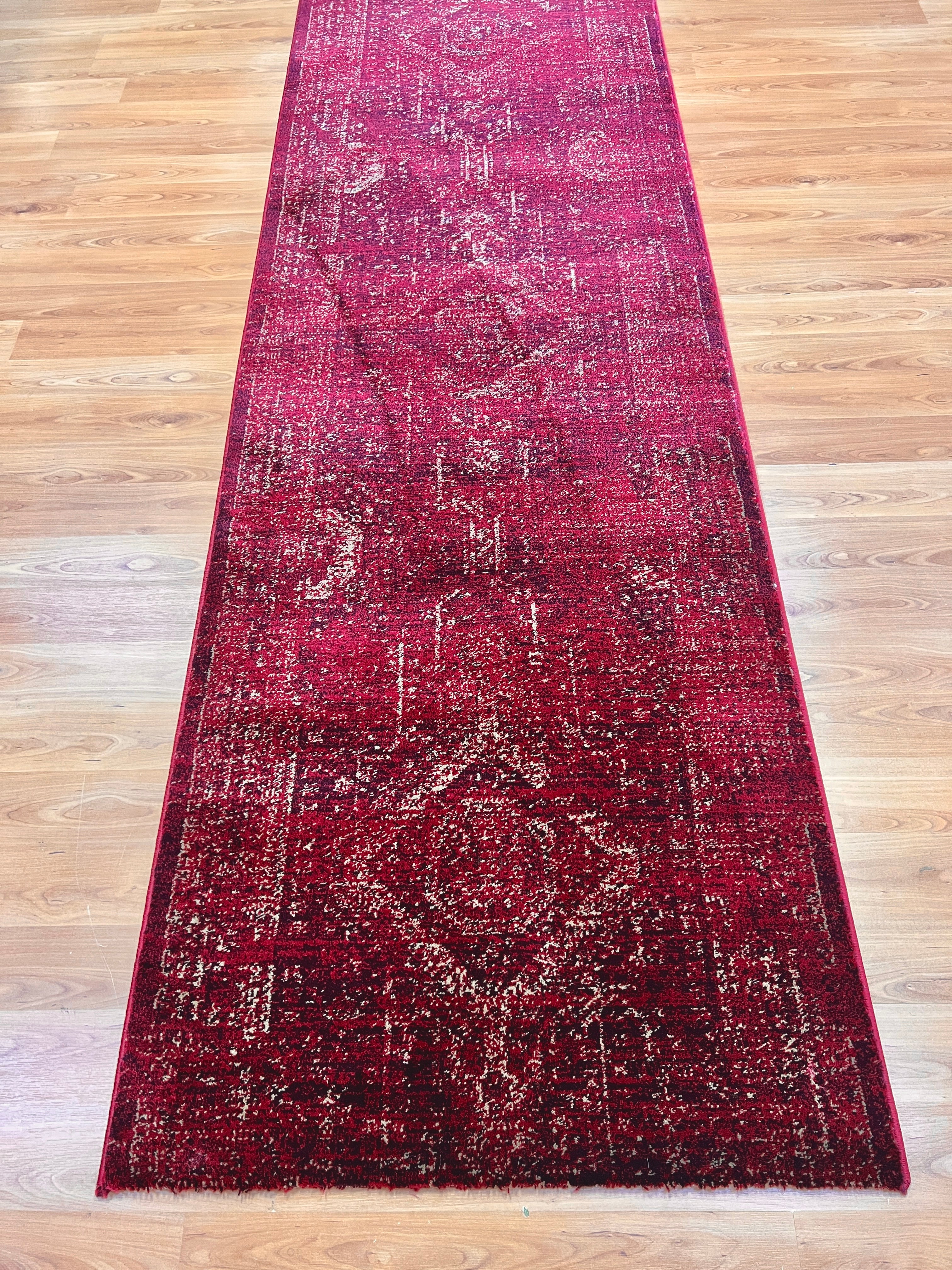 Tavernelle Hagia Burgundy Runner 80 cm wide | $59 per metre