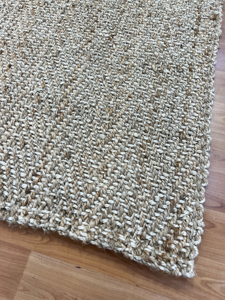 Jute 2 Tone Zig Zag Runner