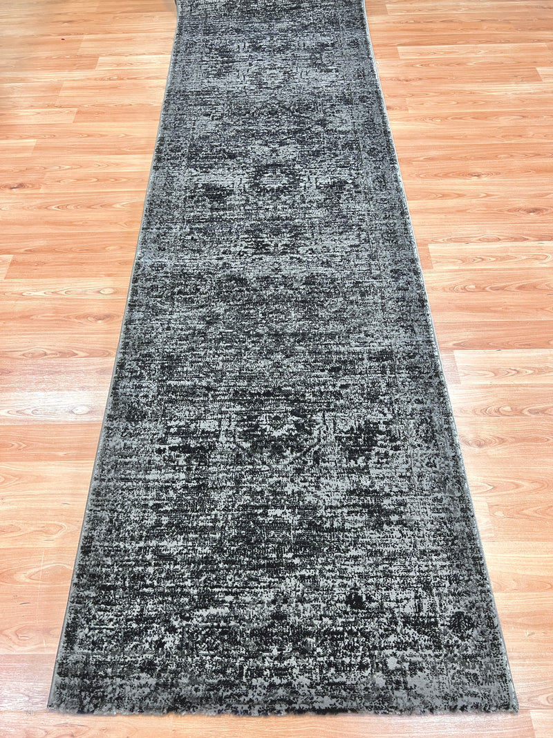 Tavernelle Cartouch Grey Runner 80 cm wide | $59 per metre-zoom-