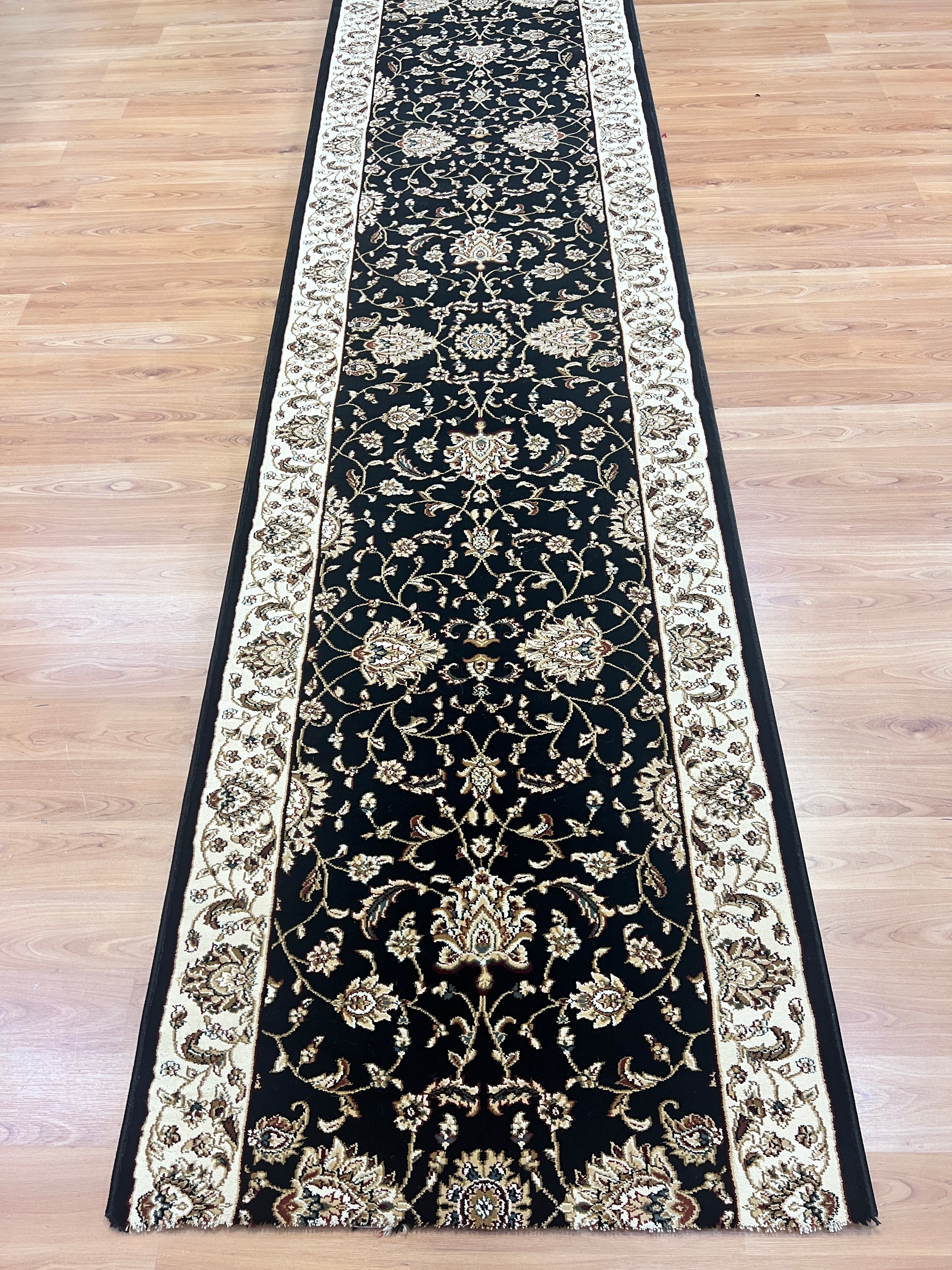 Verona Garden Black Runner 80 cm wide | $95 per metre