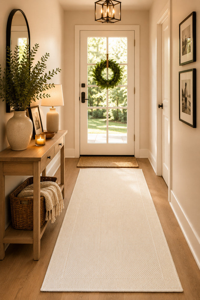 All Seasons Outdoor Cream Fixed Runner