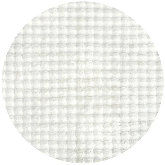 Bubble White Round