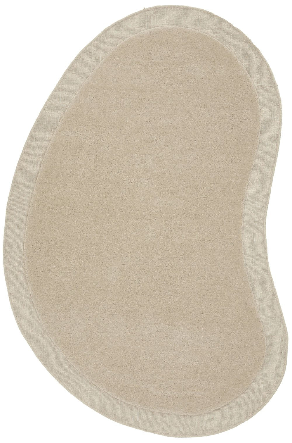 Cleo Beige Shaped Rug