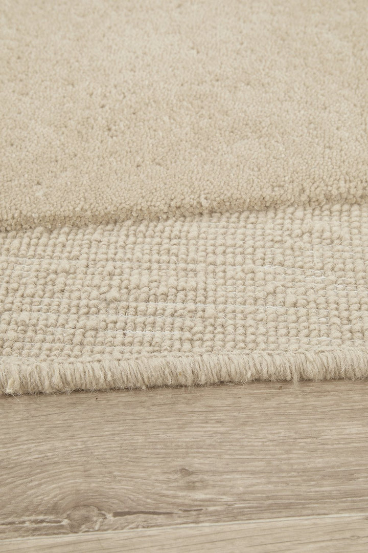 Cleo Beige Shaped Rug