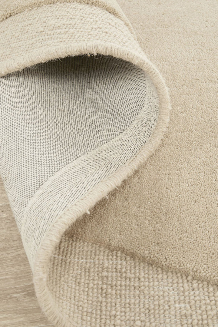 Cleo Beige Shaped Rug