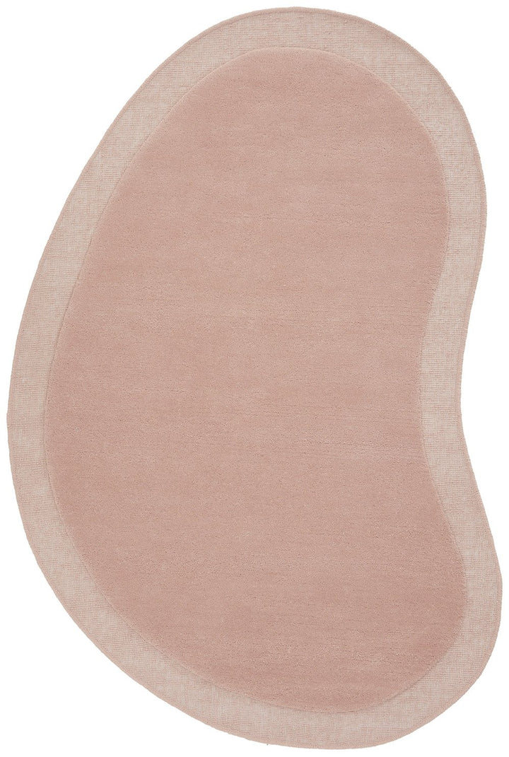 Cleo Blush Shaped Rug