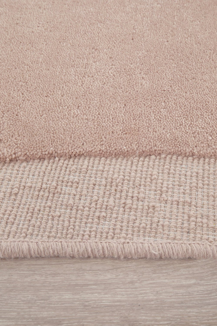 Cleo Blush Shaped Rug