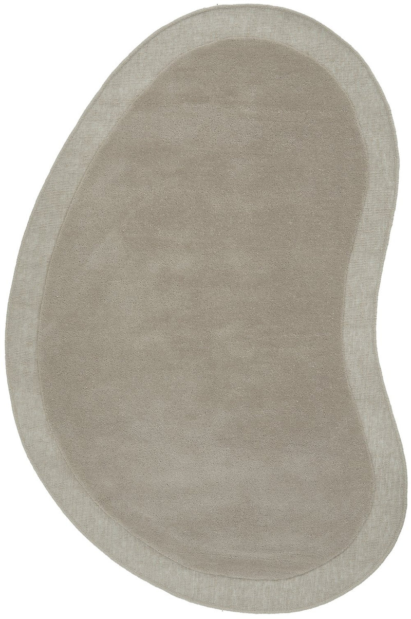 Cleo Latte Shaped Rug-zoom-