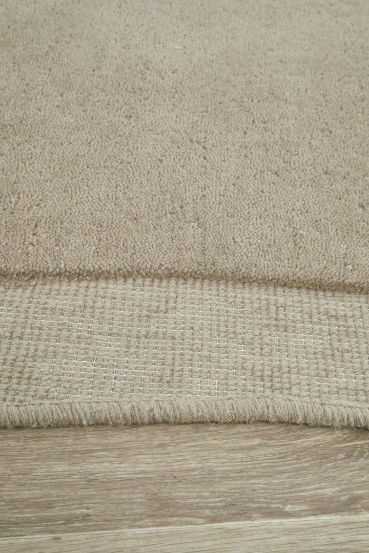 Cleo Latte Shaped Rug