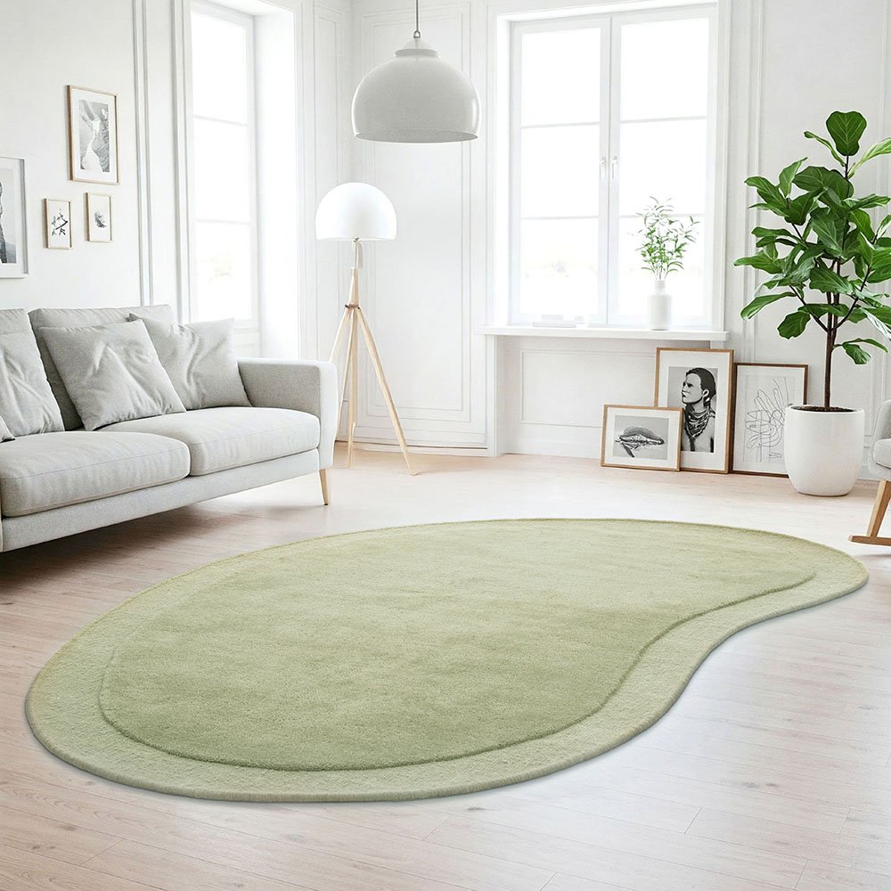Cleo Moss Shaped Rug