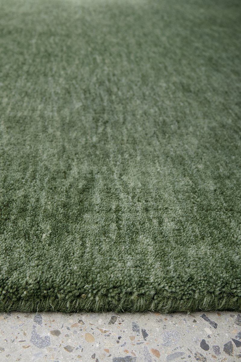 KinShip Forest Green Fixed Runner by Conscious Loom-5