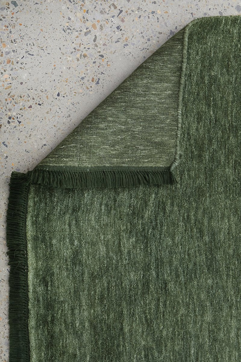 KinShip Forest Green Fixed Runner by Conscious Loom-zoom-7