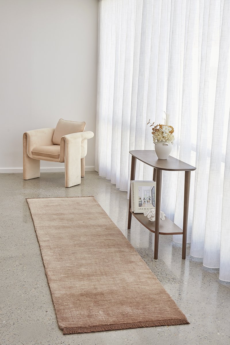 KinShip Mocha Mousse Fixed Runner by Conscious Loom-zoom-1