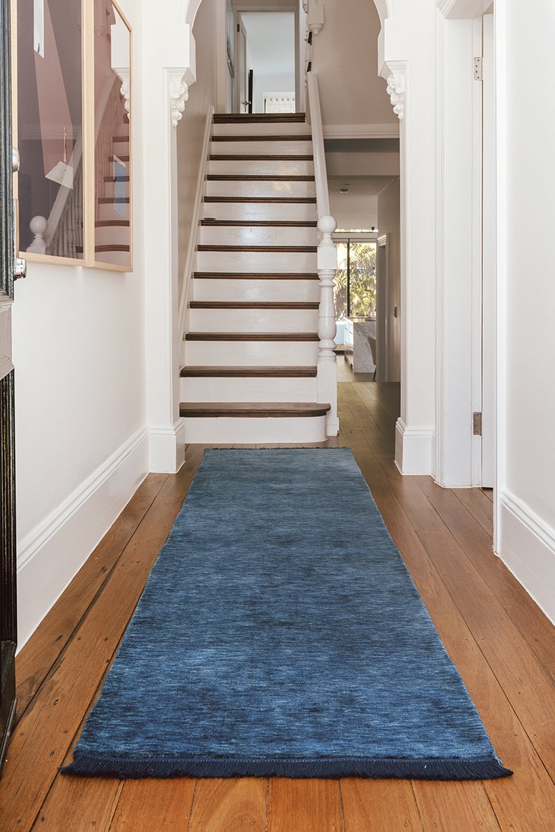 KinShip Navy Fixed Runner by Conscious Loom