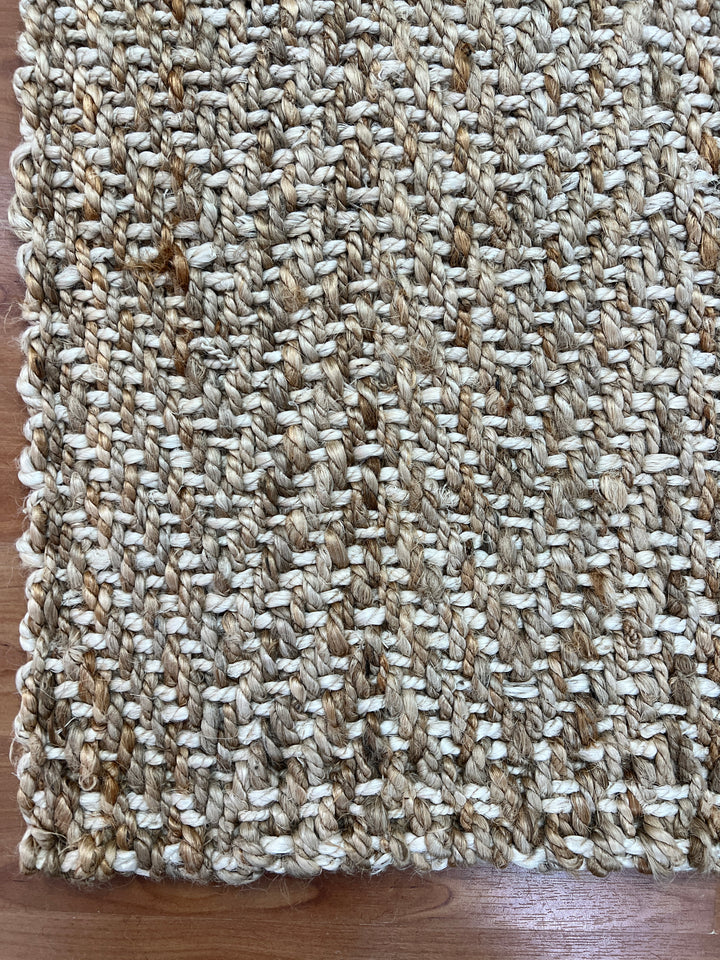 Jute 2 Tone Zig Zag Runner