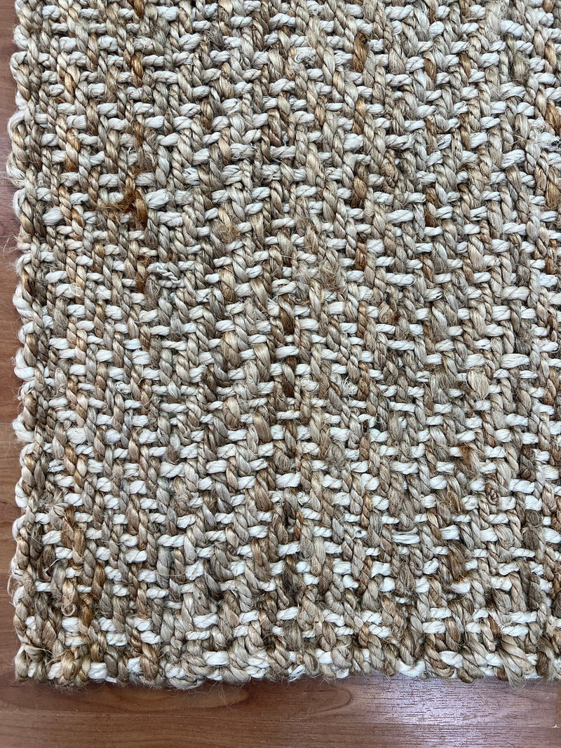 Jute 2 Tone Zig Zag Runner-zoom-
