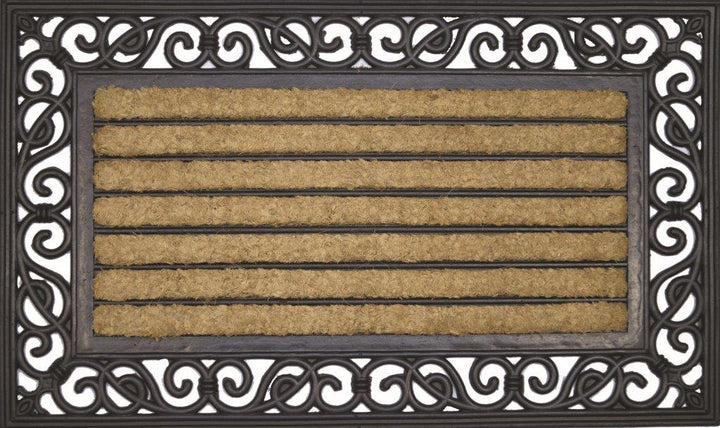 Doormat Rubber & Coir Ribbed
