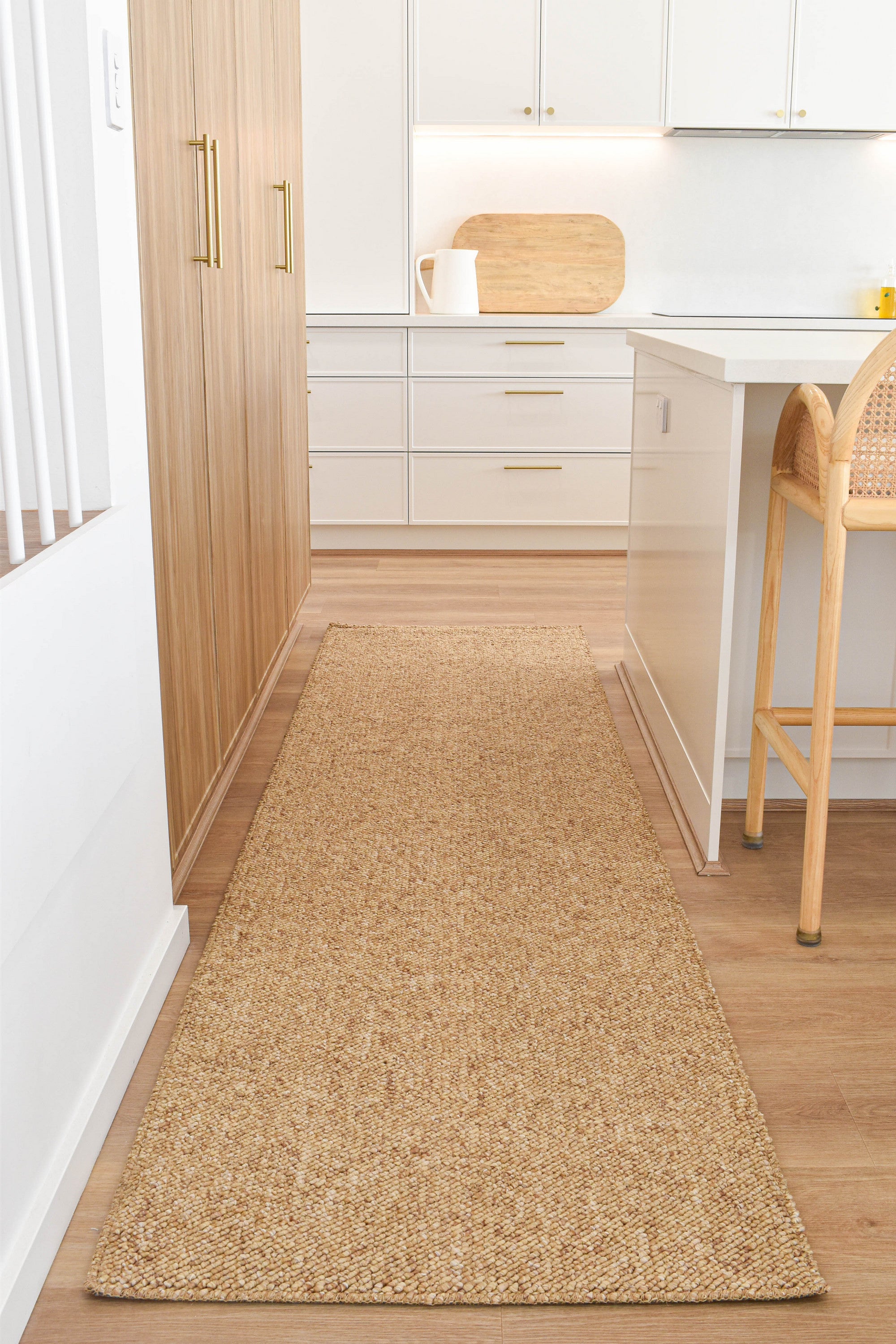 Drift Pebble Sisal Fixed Runner-zoom-7