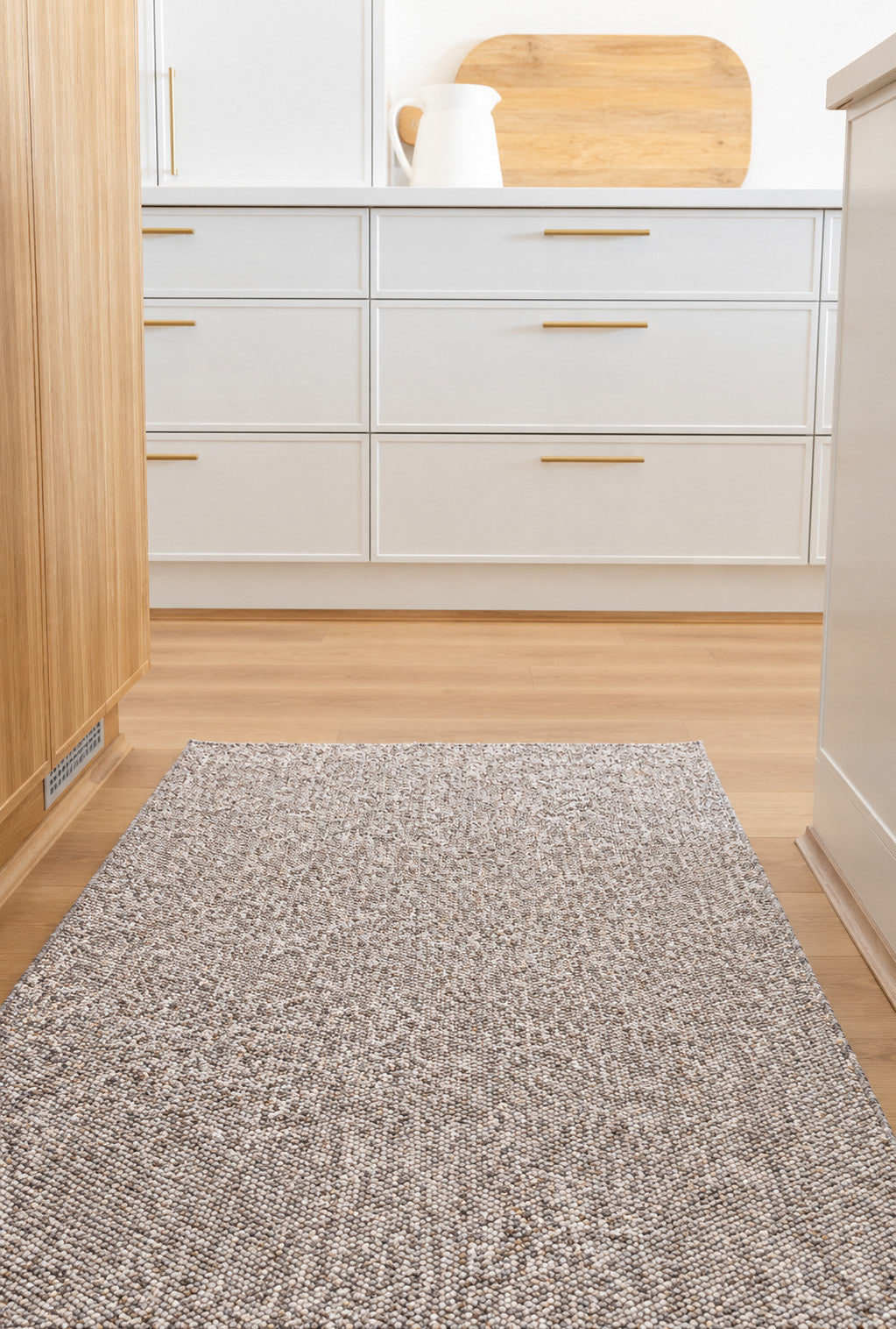 Drift Pebble Taupe Fixed Runner-5