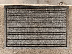 Coir and rubber Doorkeeper doormats with India branding, featuring a durable, textured surface ideal for outdoor entryways.