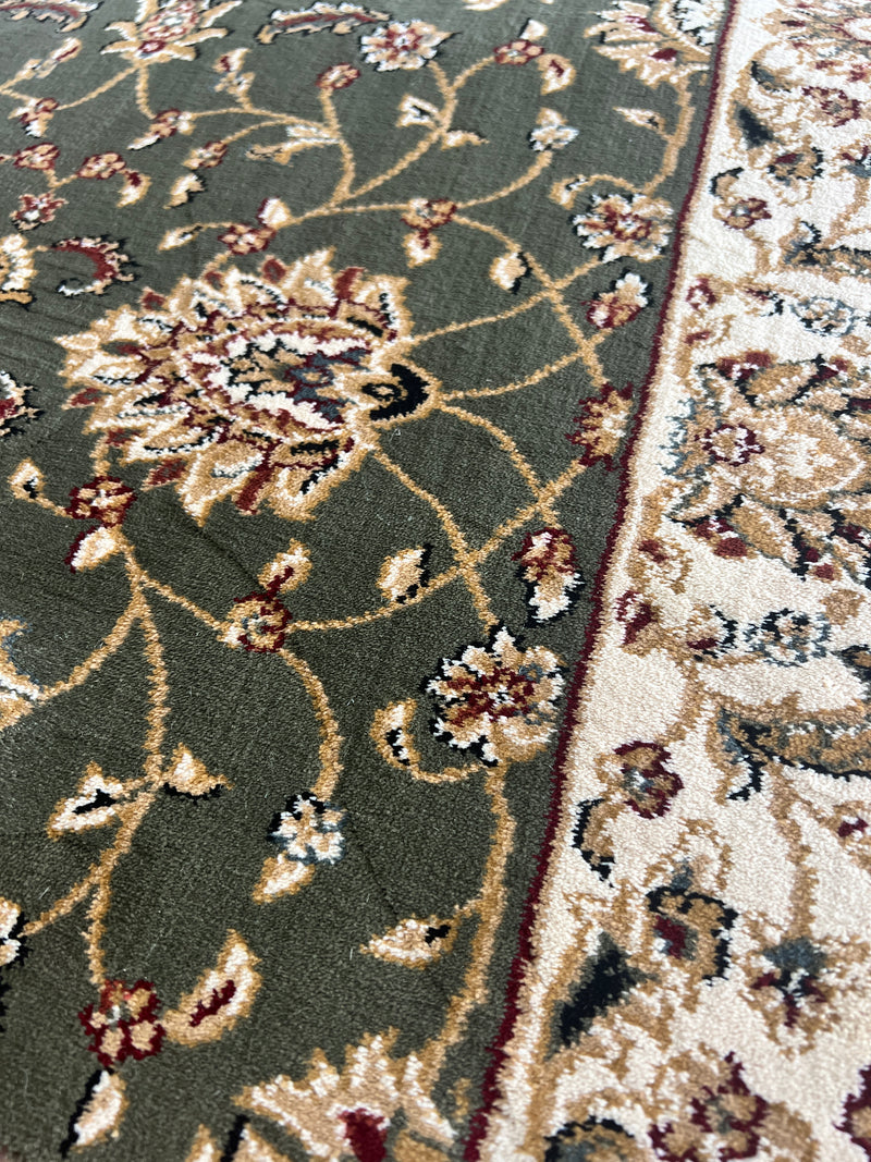 Verona Garden Green Runner 80 cm wide | $95 per metre-zoom-