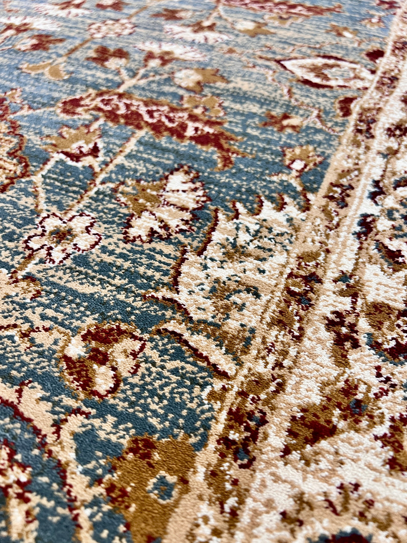 Verona Antique Blue Runner 80 cm wide | $95 per metre-zoom-