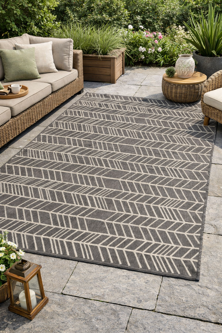 Seaspray Arrows Natural Grey