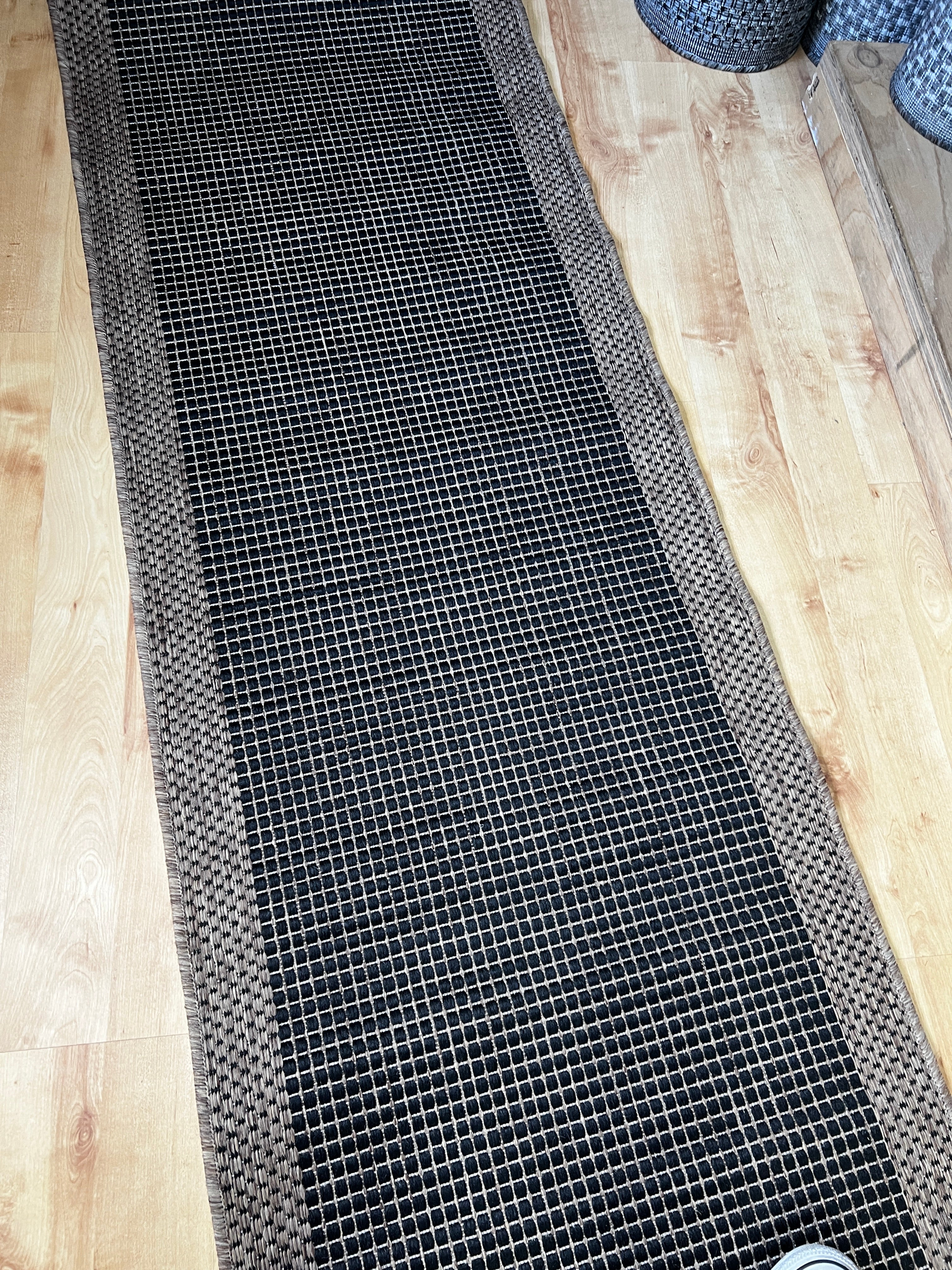 Suva Block Black Coffee Fixed Runner-zoom-1