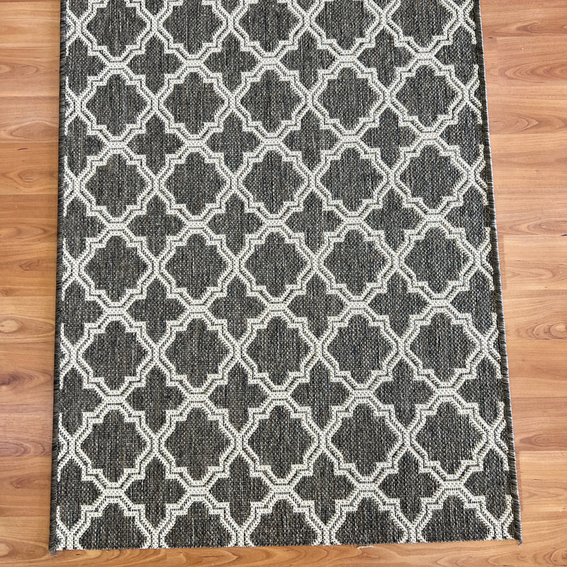 Seaspray Moroc Grey White Runner 80 cm wide | $39 per metre-zoom-