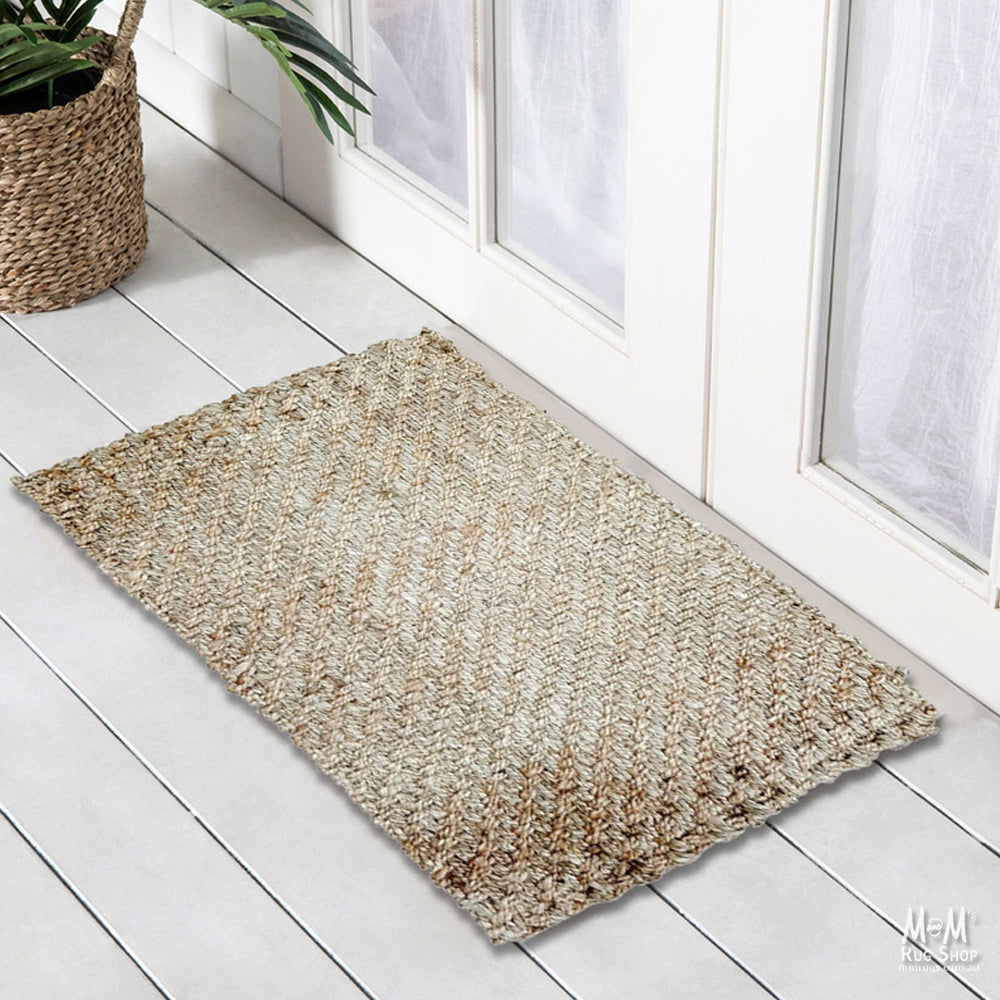 Doormat Jute Diagonal Weave-2