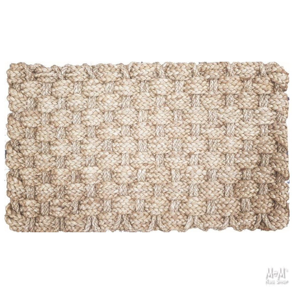 Doormat Jute Square Weave-1