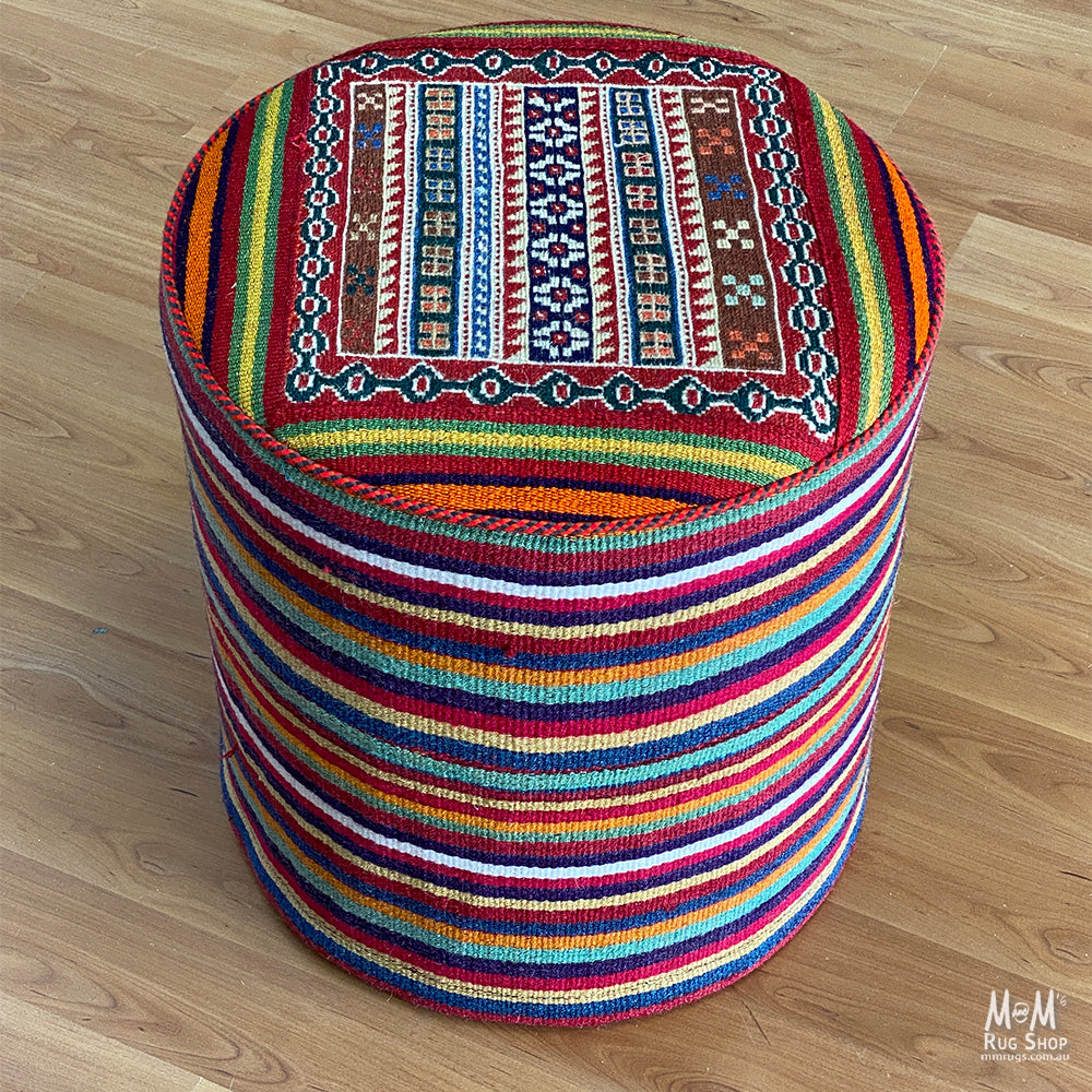 Kilim Footstool KF24-zoom-1