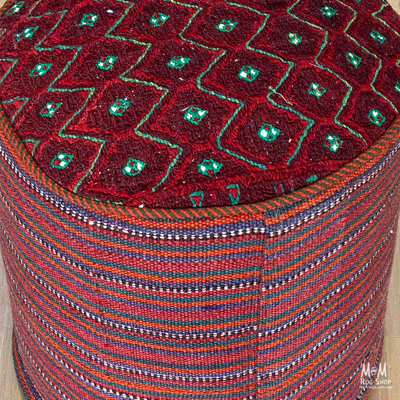 Kilim Footstool KF26-zoom-
