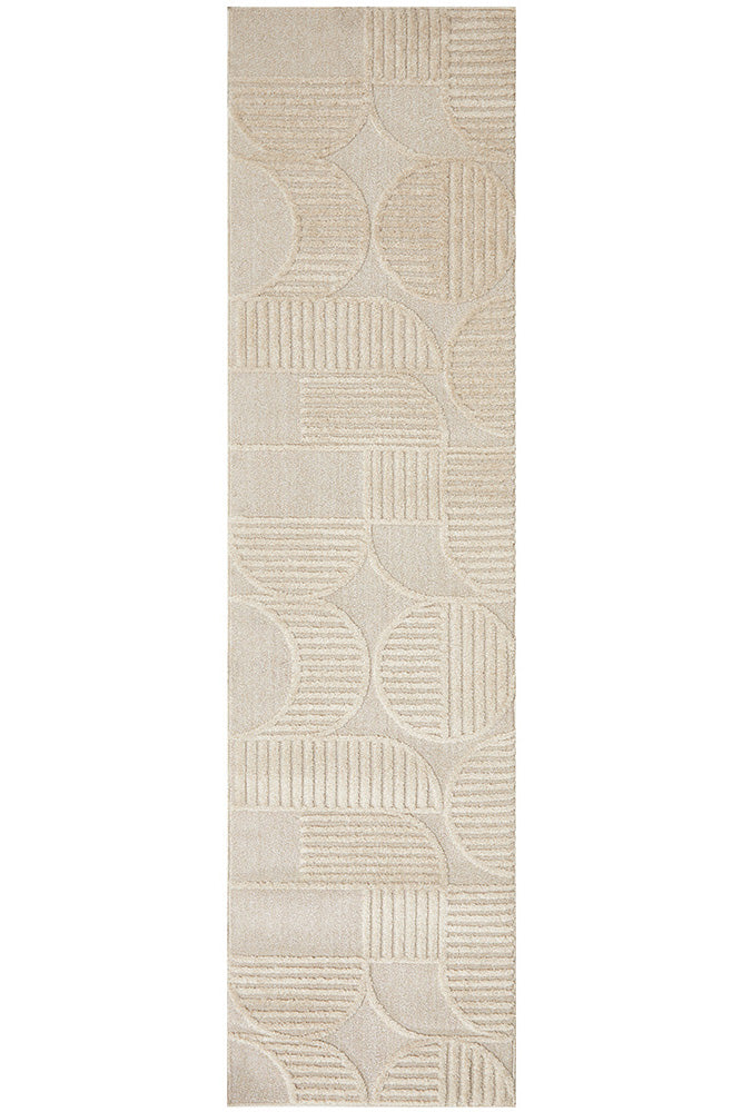 Lotus Leo Beige Fixed Runner-3