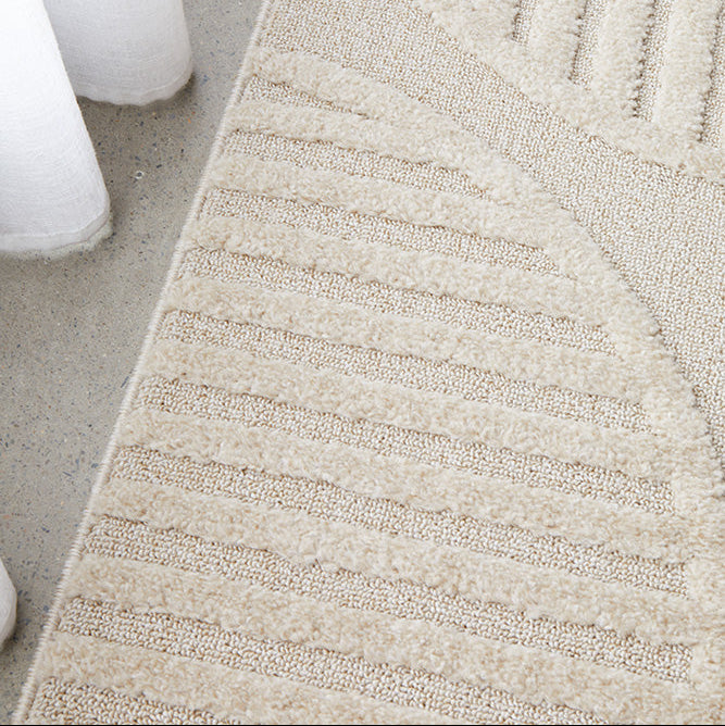 Lotus Leo Beige Fixed Runner