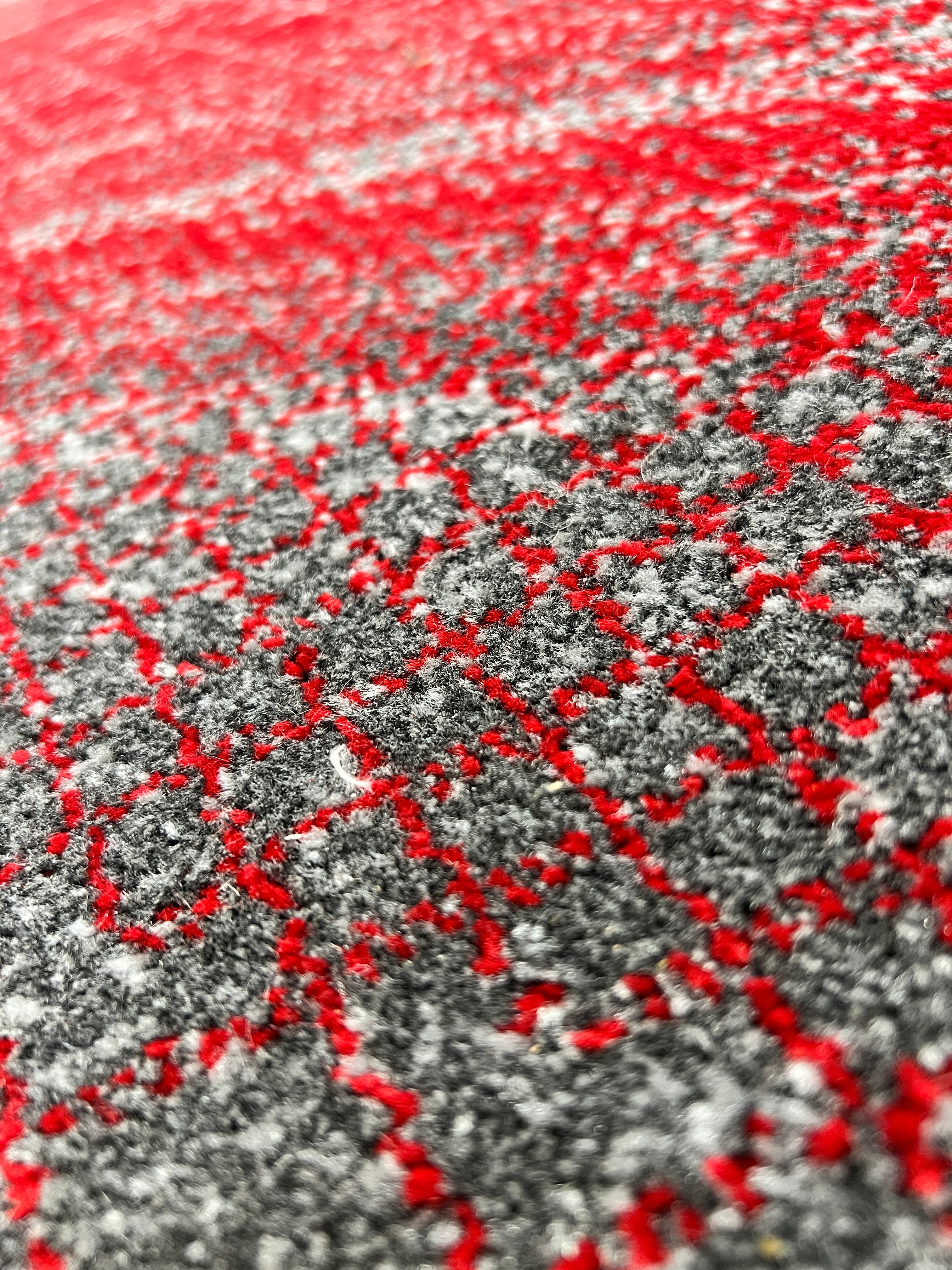 Lagos Red & Grey Runner 80 cm wide | $65 per metre