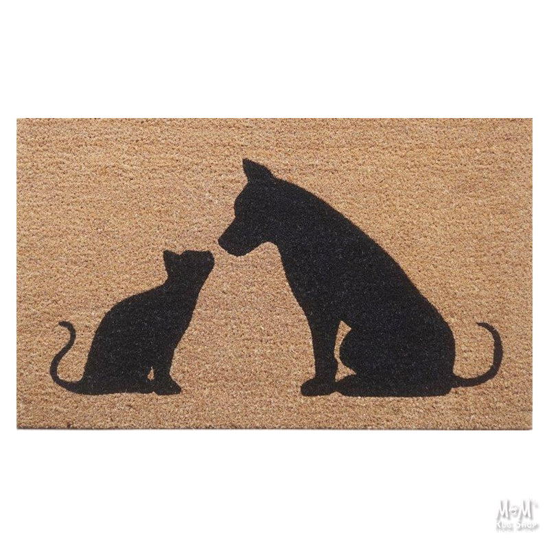 Doormat Latex Coir Cat and Dog-zoom-