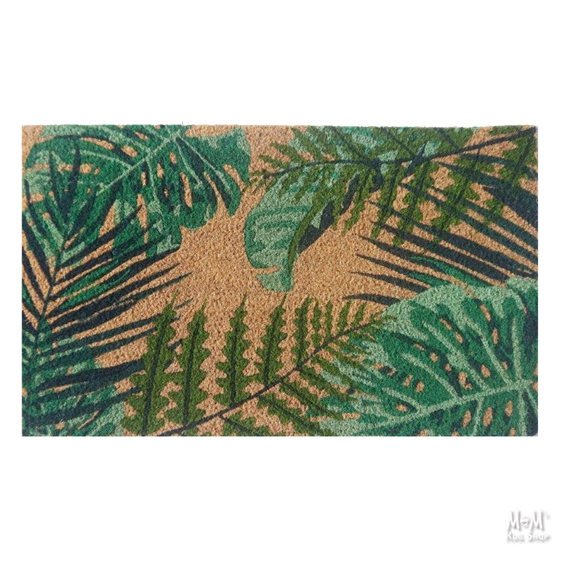 Doormat Latex Coir Leaves-zoom-