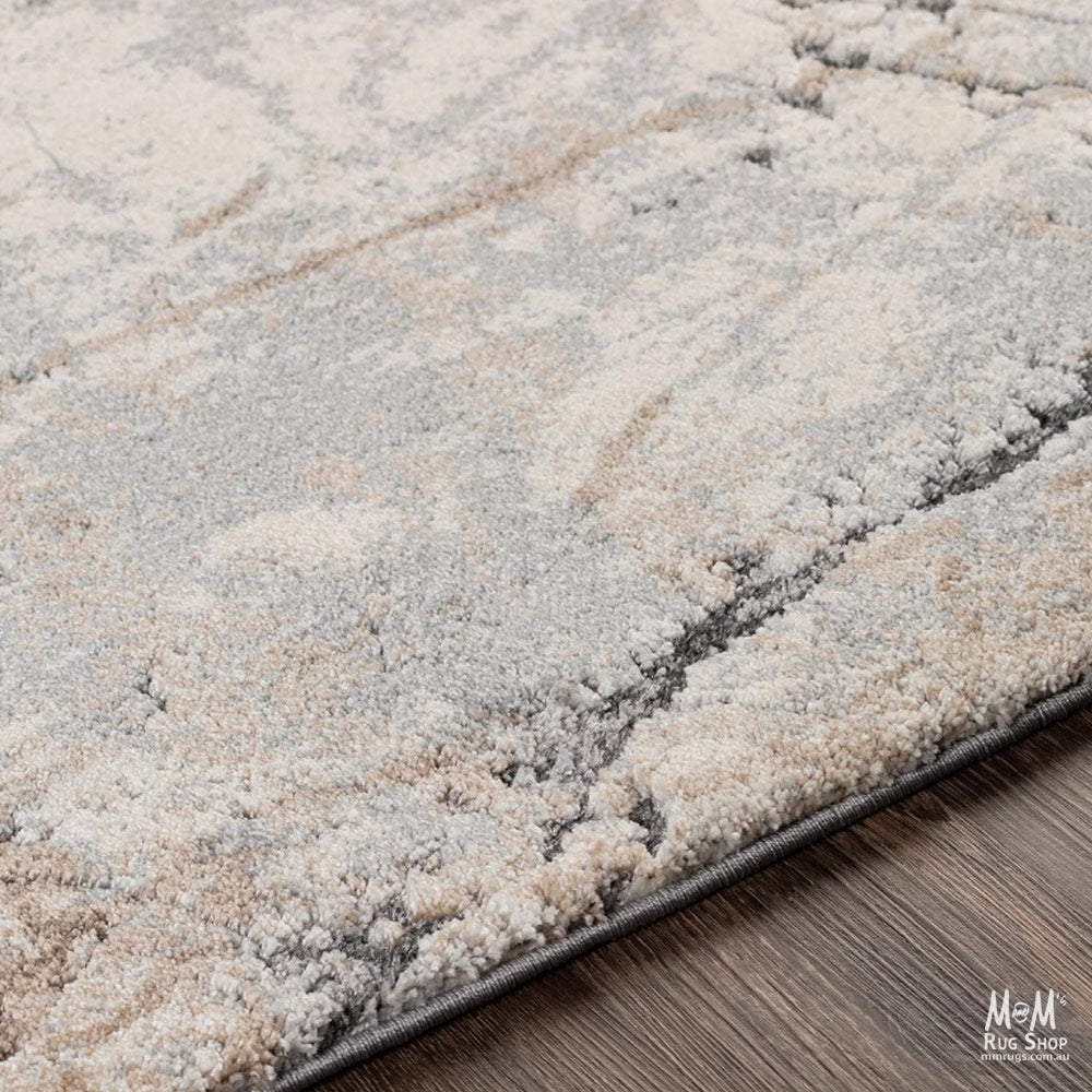 Heat set polypropylene mineral stone from Turkey, showing textured surface and natural mineral appearance.