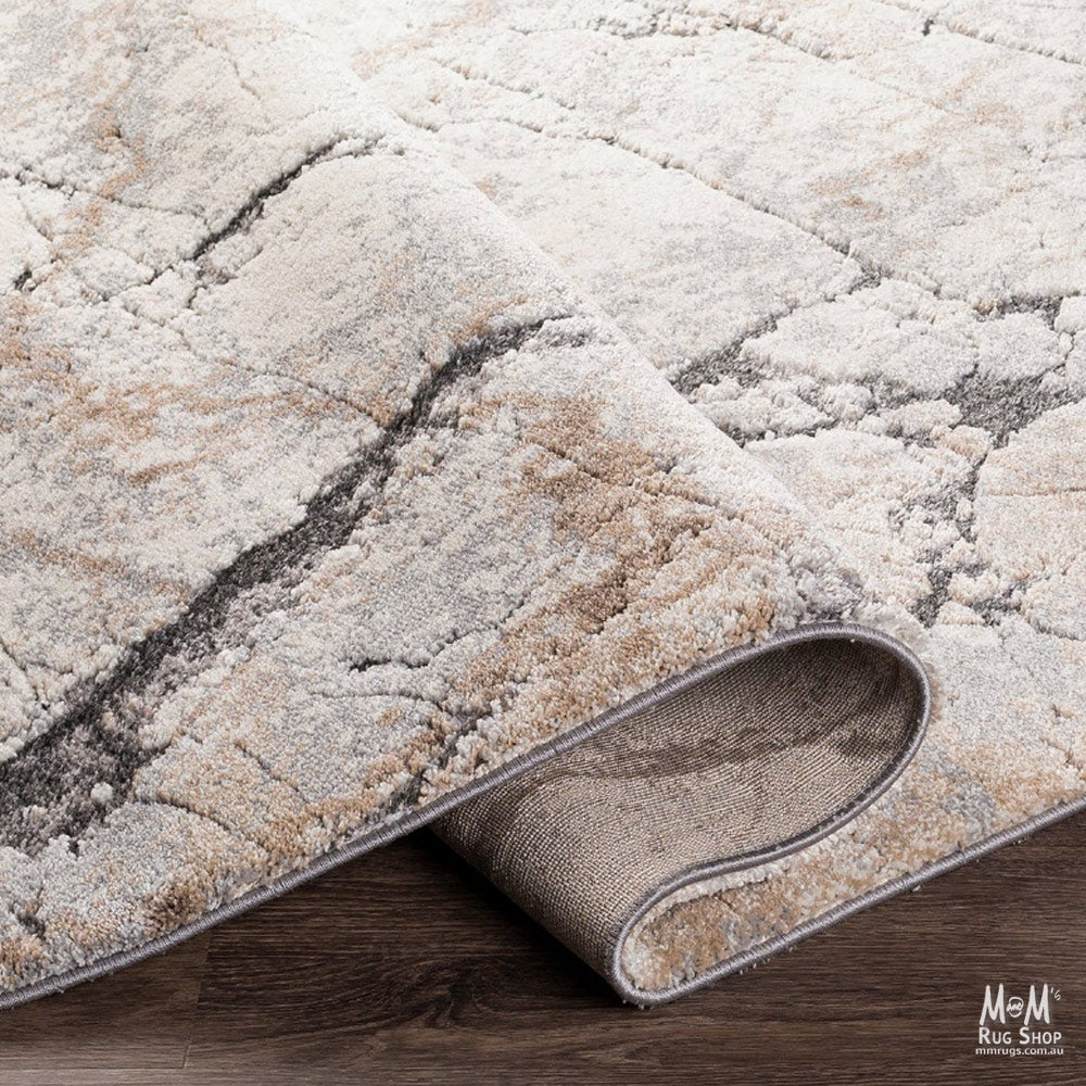 Heat set polypropylene mineral stone from Turkey, showcasing its textured surface and natural mineral appearance.