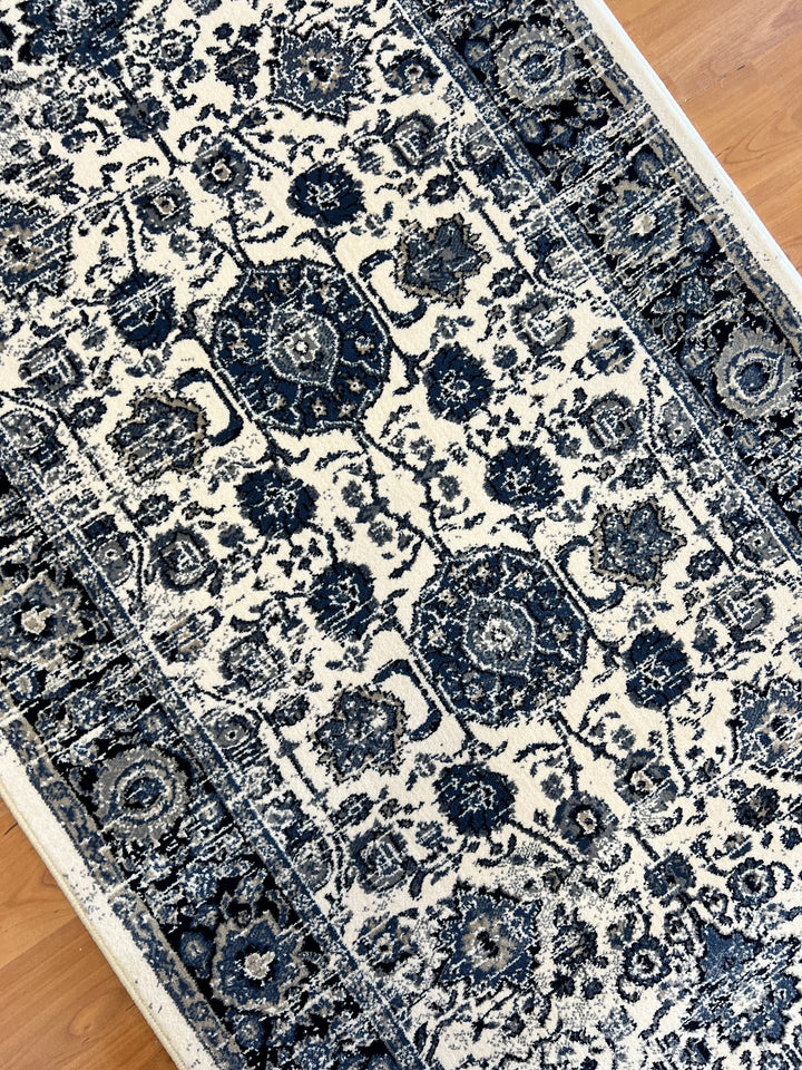 Verona Tribal Blue Runner 80 cm wide | $95 per metre