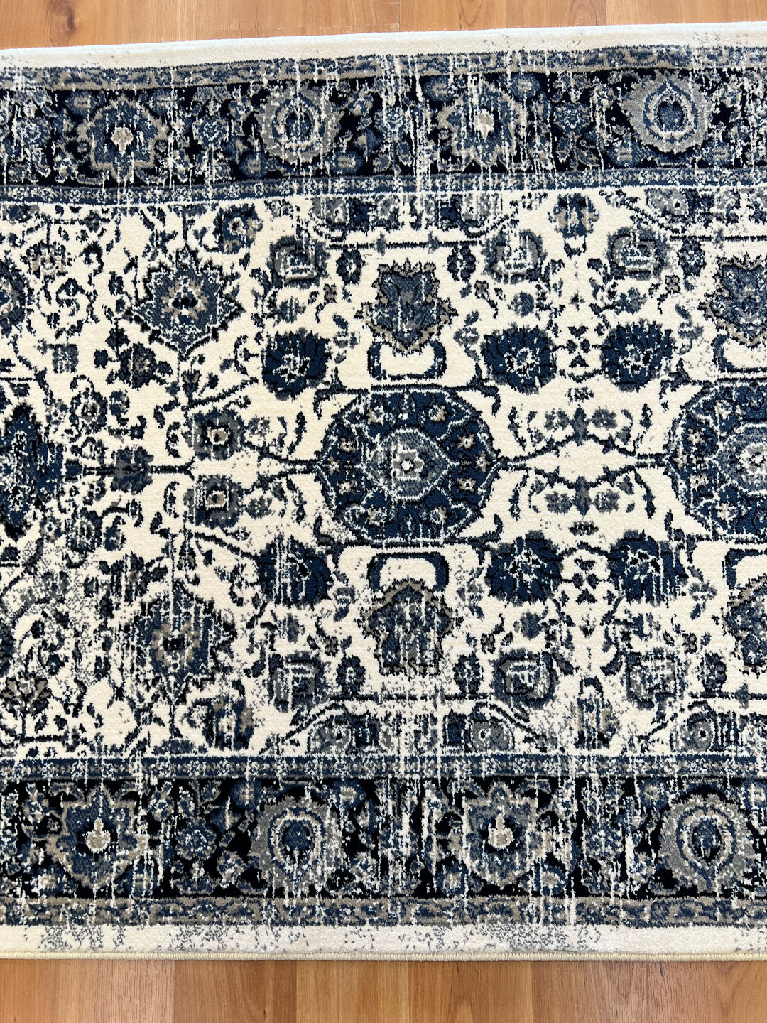Verona Tribal Blue Runner 80 cm wide | $95 per metre