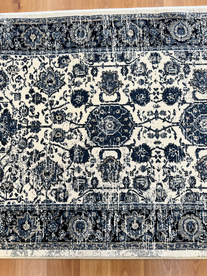 Verona Tribal Blue Runner 80 cm wide | $95 per metre