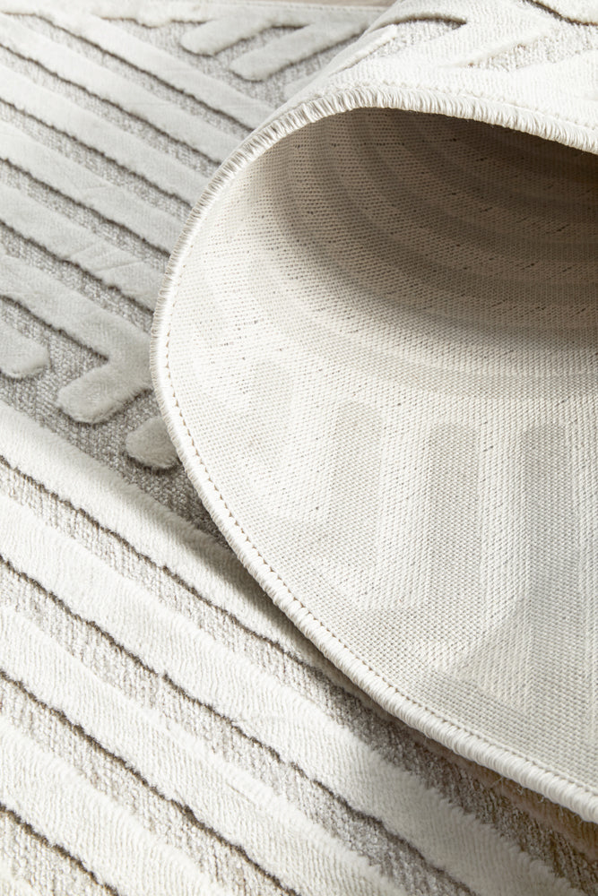 York Cindy Natural White Fixed Runner