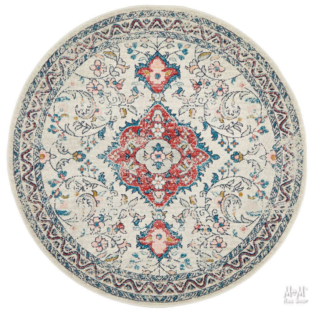 Avenue Transitional Pastel Round-4
