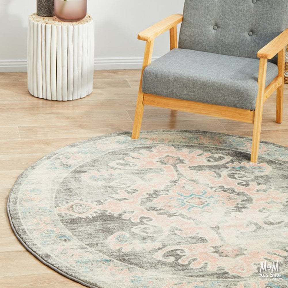 Avenue Tribal Grey Round-1